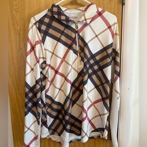 SanSoleil UPF 1/4 Zip Long Sleeve Sunshirt